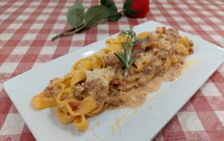 Tagliatelle with Bolognese Sauce – ARTIPASTA Italian Food