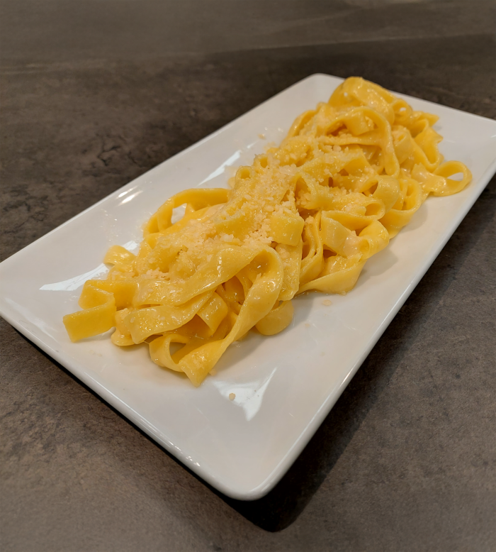 Tagliatelle in bianco