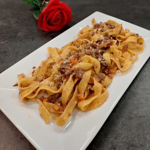 Tagliatelle with Duck Sauce