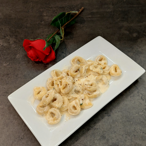 Meat Tortellini with Cream