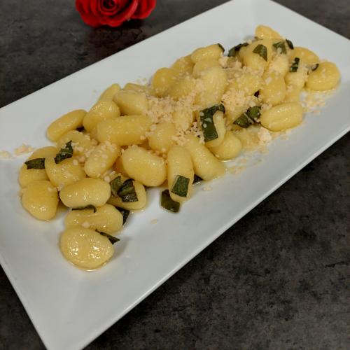 Potato Gnocchi with Butter and Sage