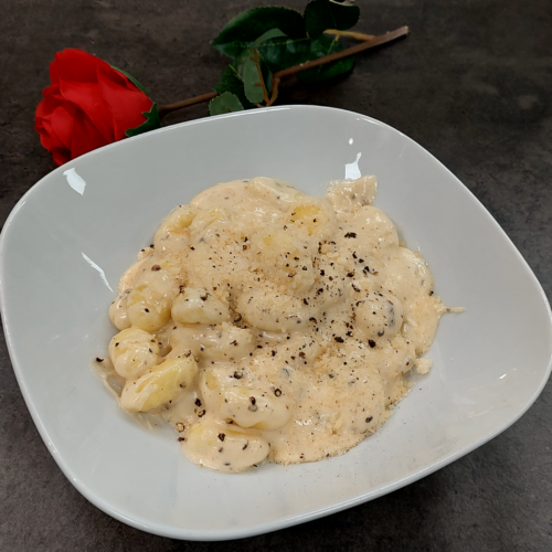 Potato Gnocchi with Parmesan Cream