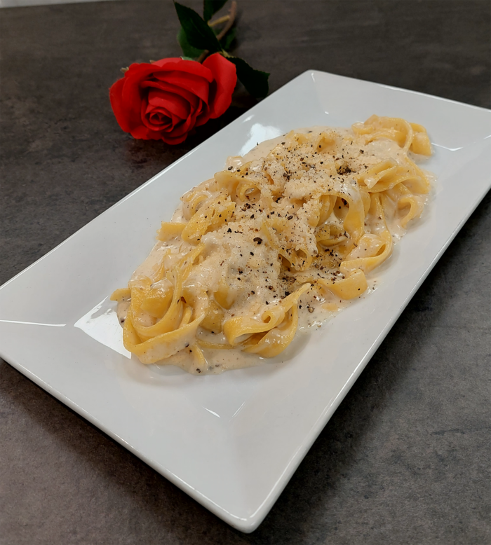 Tagliatelle with Parmesan Cream