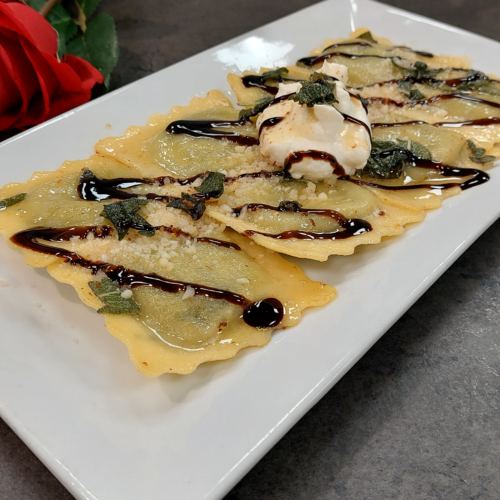 Ricotta and Spinach Ravioli