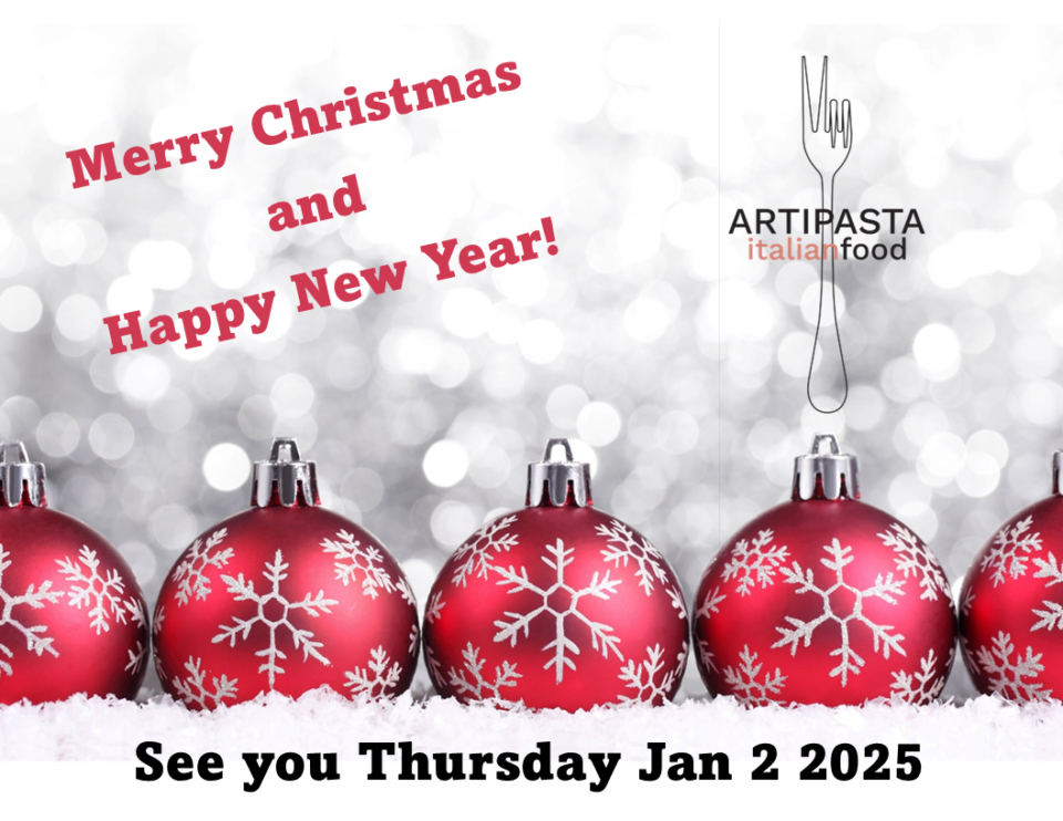 Christmas 2024 | Artipasta Italian Food